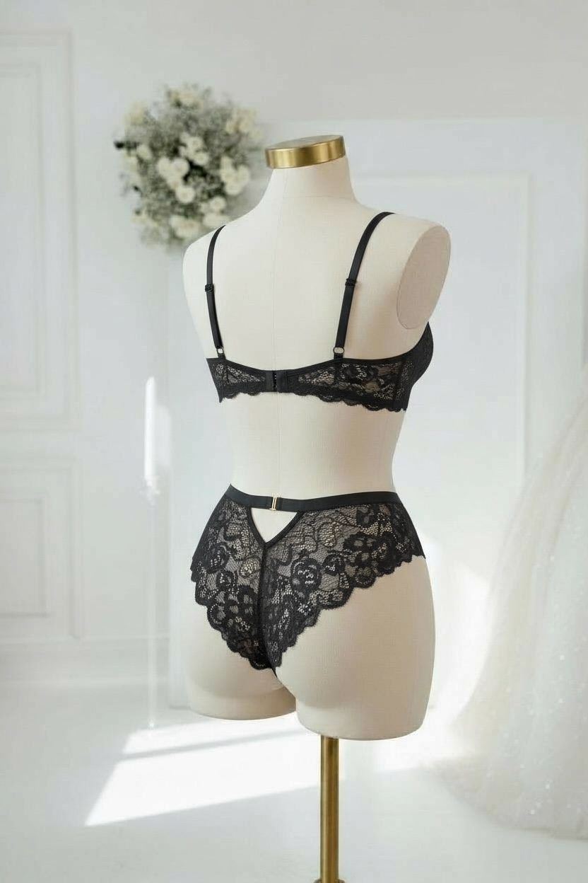 Lingerie Signature Black Féline
